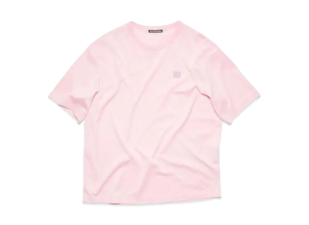 Acne Studios Crew Neck T-Shirt Relaxed Fit "Light Pink"