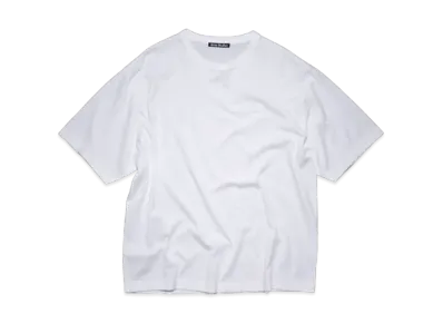 Acne Studios Crew Neck T-Shirt Relaxed Fit "Optic White"