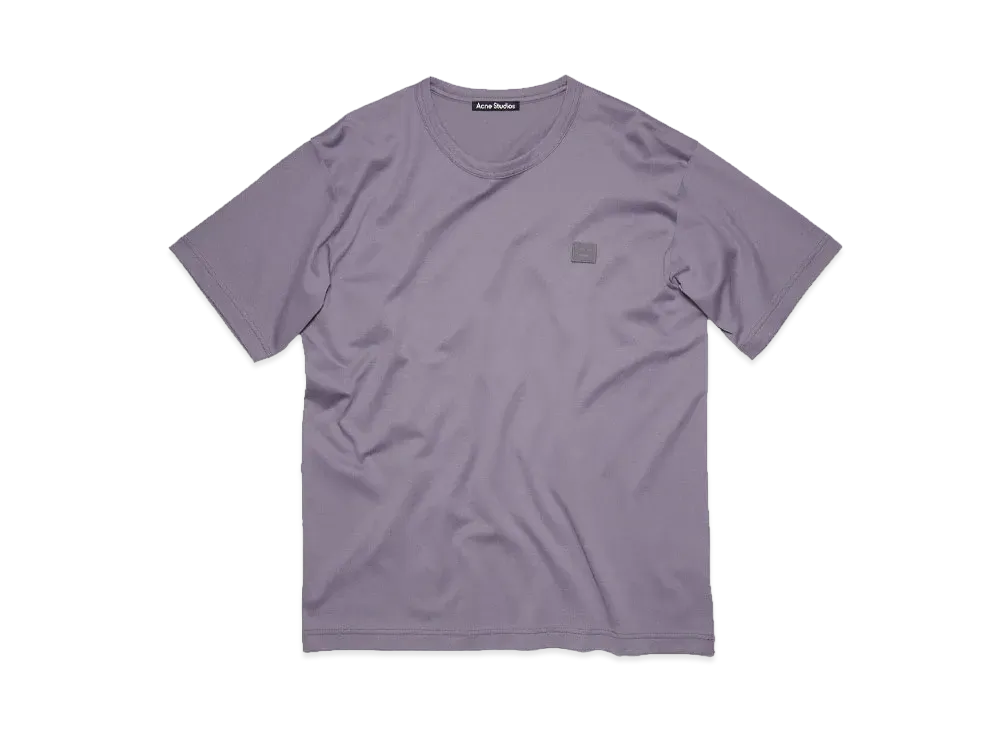 Acne Studios Crew Neck T-Shirt Regular Fit "Faded Purple"