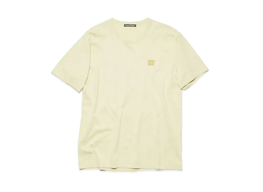 Acne Studios Crew Neck T-Shirt Regular Fit "Sand/Green"