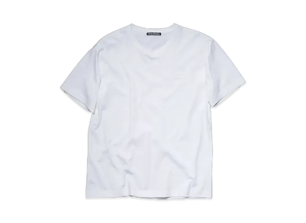 Acne Studios Crew Neck T-Shirt Regular Fit "Optic White"