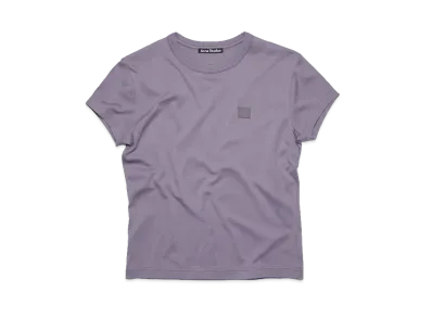 Acne Studios Crew Neck T-Shirt Fit Design "Faded Purple"