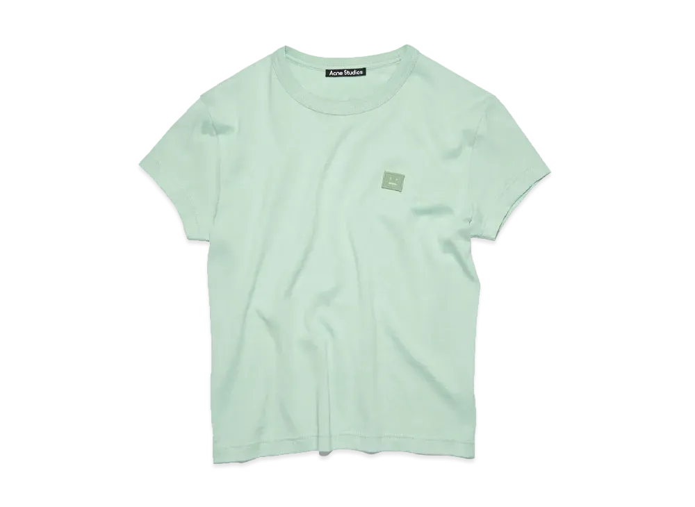Acne Studios Crew Neck T-Shirt Fit Design "Soft Green"