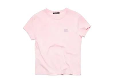 Acne Studios Crew Neck T-Shirt Fit Design "Light Pink"