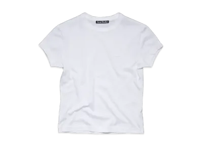 Acne Studios Crew Neck T-Shirt Fit Design "Optic White"
