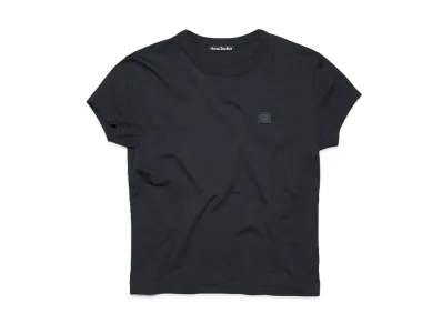 Acne Studios Crew Neck T-Shirt Fit Design "Black"