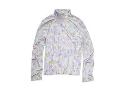Acne Studios Printed Tops "Pale Pink/Multi"
