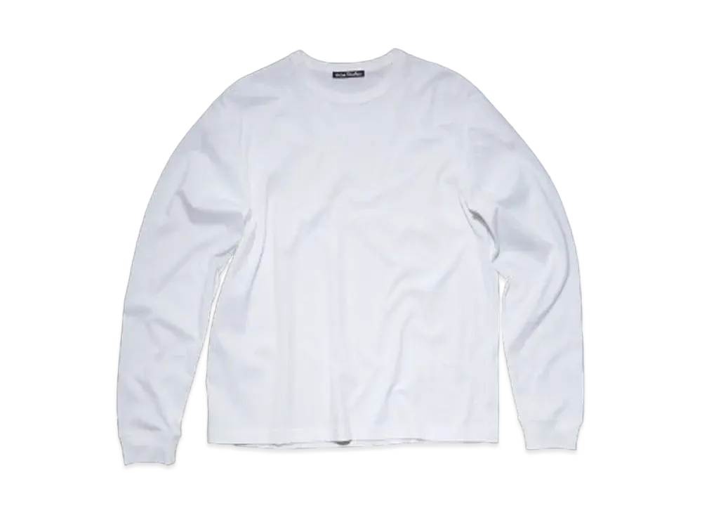 Acne Studios Long Sleeve T-Shirt "Optic White"