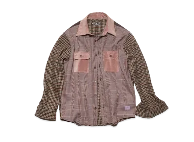 Acne Studios Patchwork Shirt "Pink/Purple"