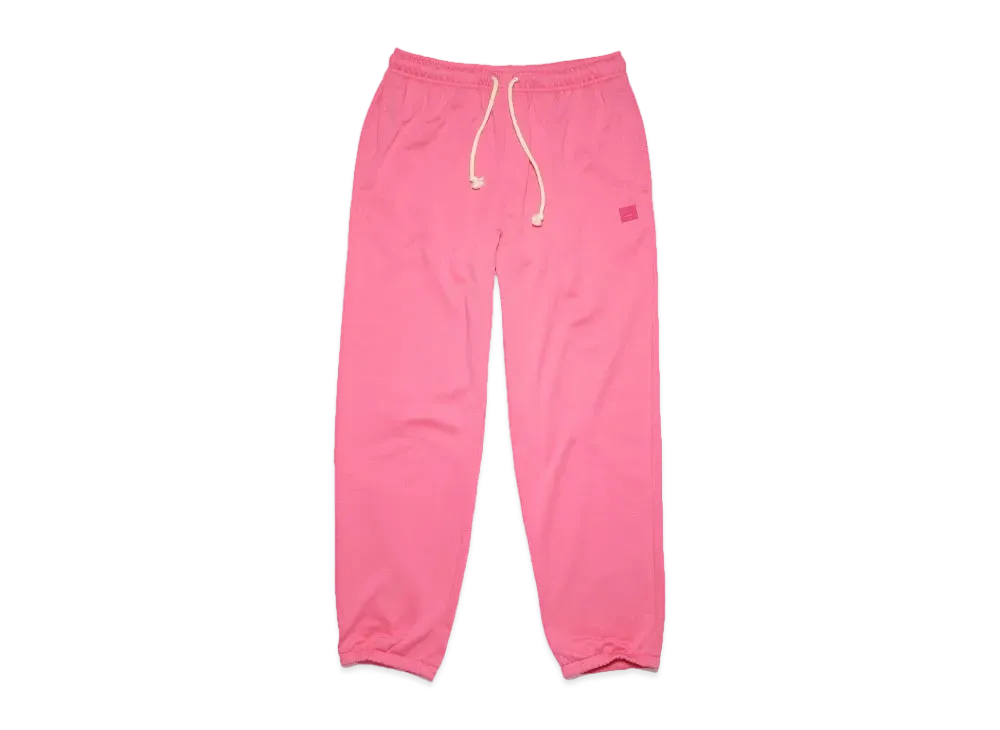 Acne Studios Cotton Sweat Pants "Bright Pink"