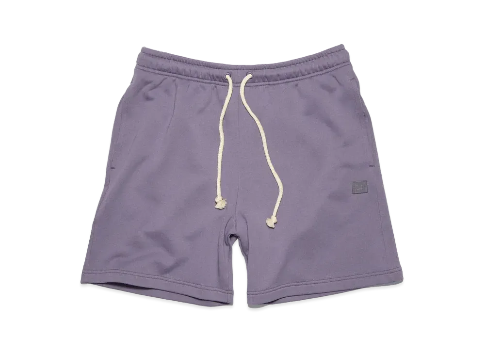 Acne Studios Cotton Sweat Shorts "Faded Purple"