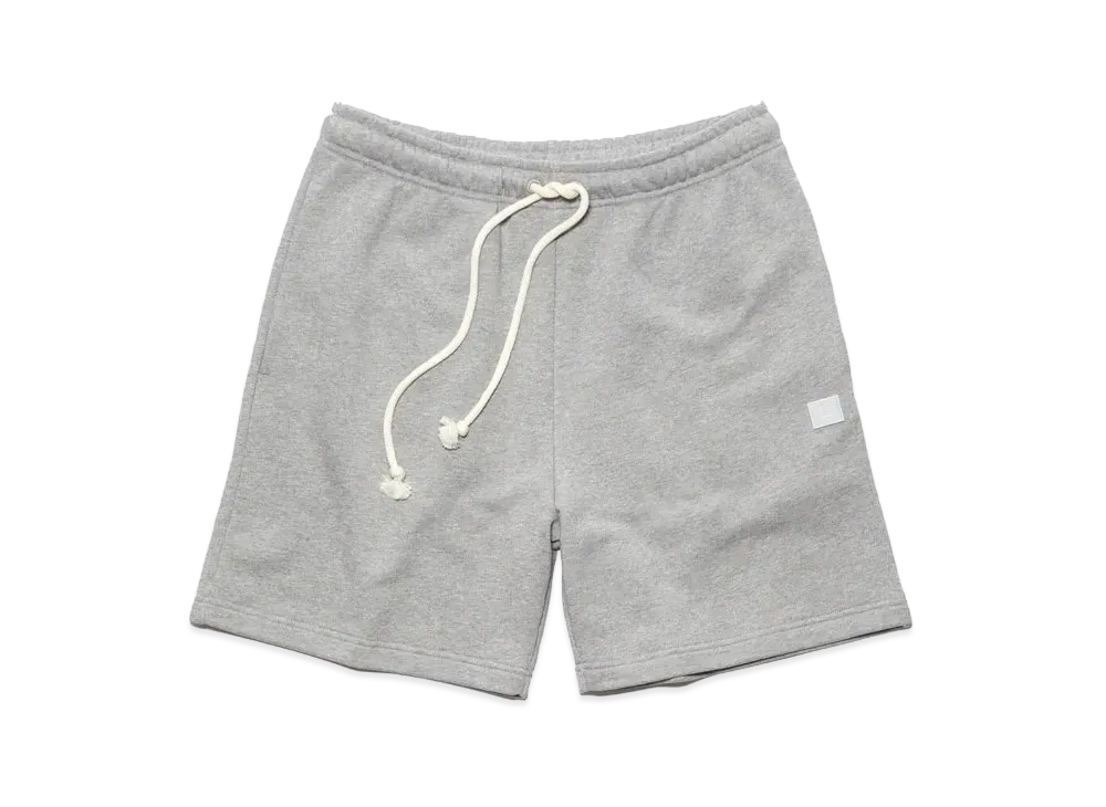 Acne Studios Cotton Sweat Shorts "Light Gray Melange"