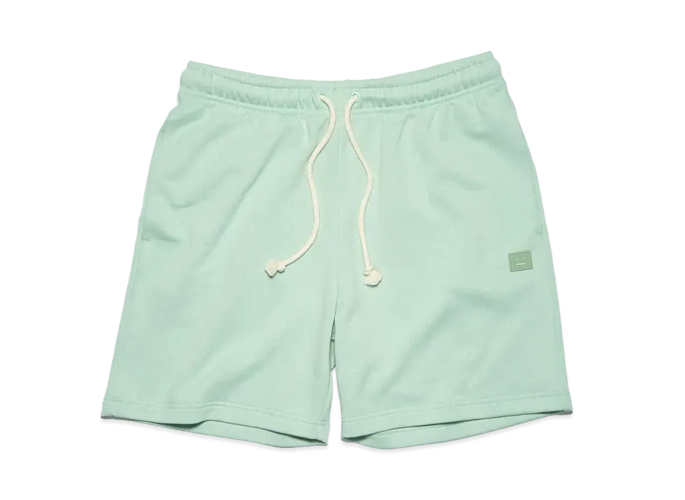 Acne Studios Cotton Sweat Shorts "Soft Green"