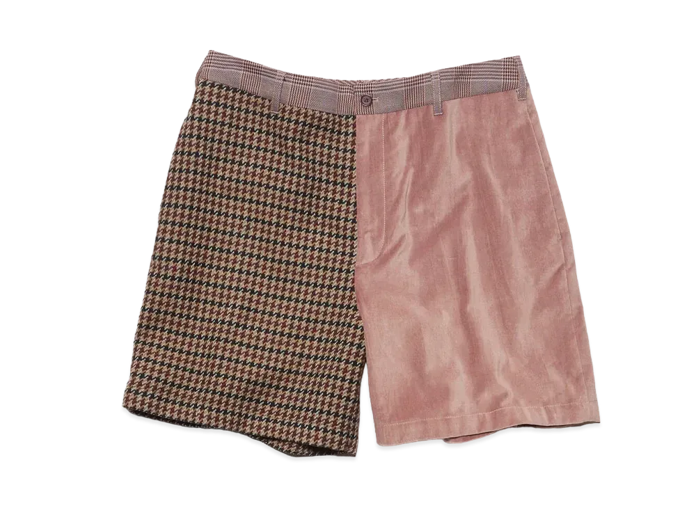 Acne Studios Patchwork Short Pants "Pink/Purple"