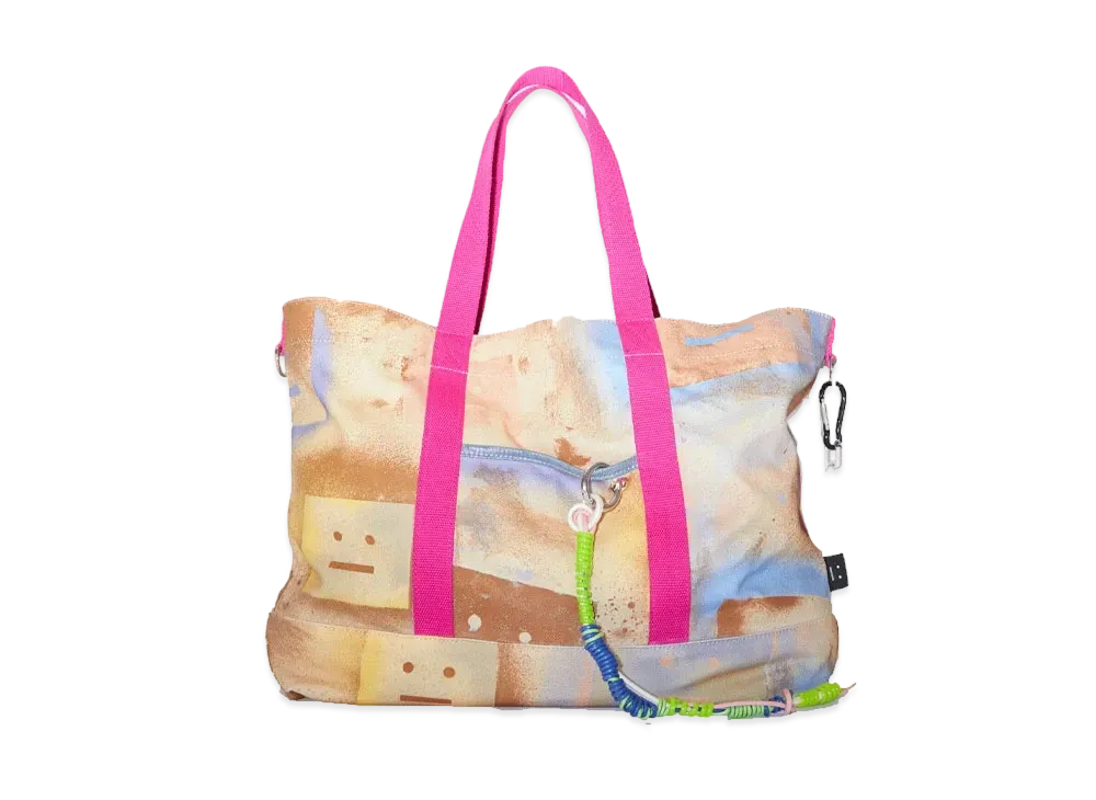 Acne Studios Tote Bag "Beige/Multi"