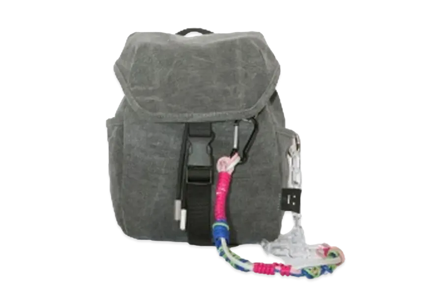 Acne Studios Mini Backpack "Carbon Gray" | SNKRDUNK Acne Studios Mini Backpack "Carbon Gray" | SNKRDUNK