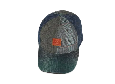 Acne Studios Cap With Face Patch "Blue/Green"