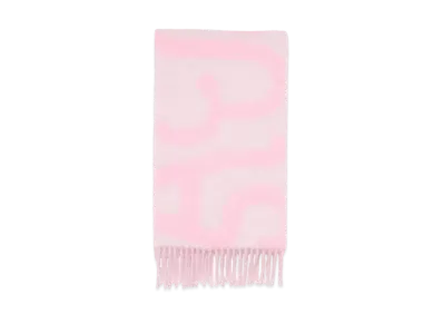 Acne Studios Fringe scarf "Pink"