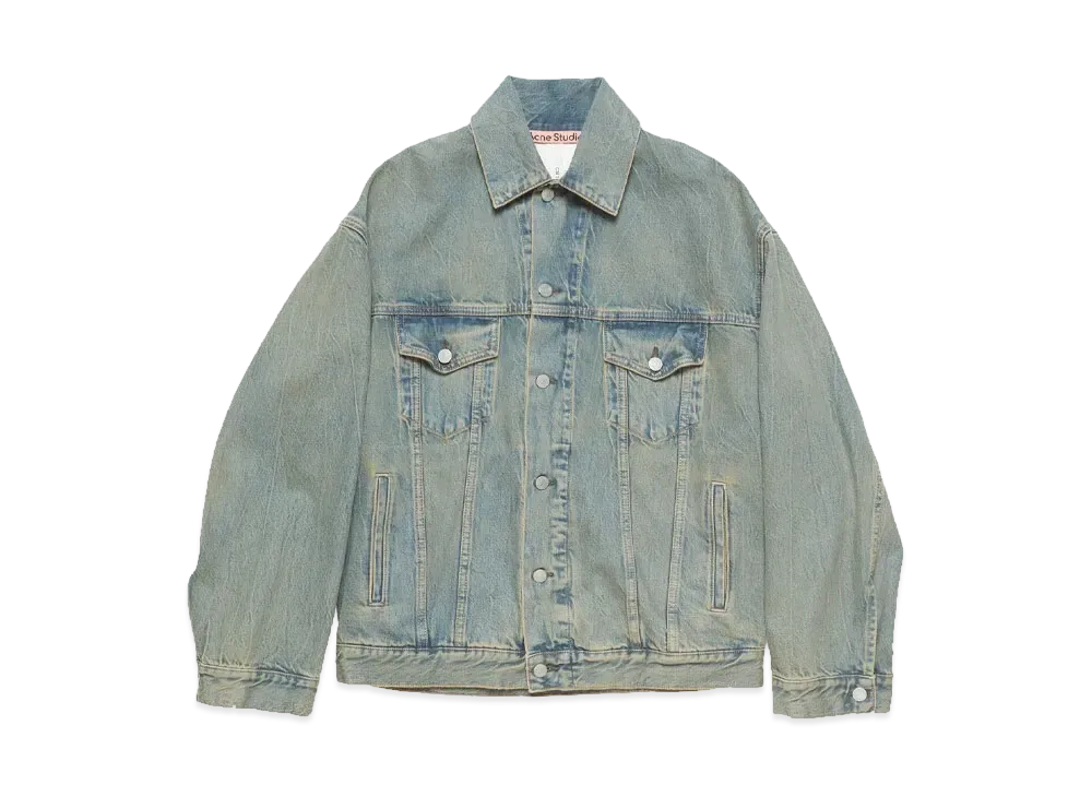 Acne Studios Monogram Denim Jacket #1 "Blue/Beige"