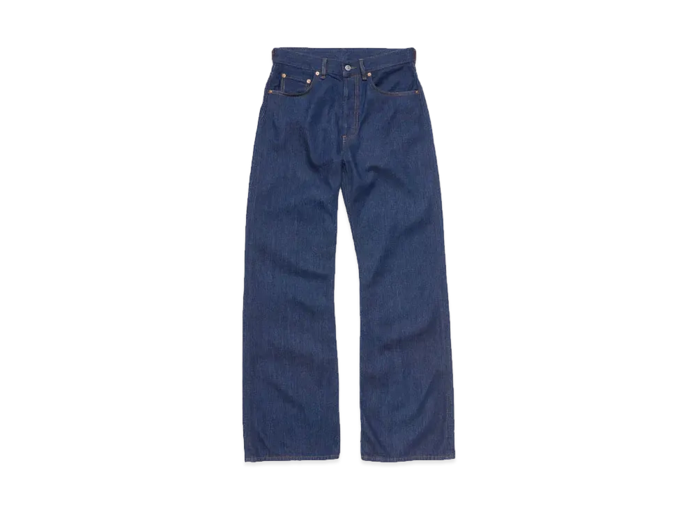 Acne Studios Monogram Loose Fit Jeans 2021F "Indigo Blue"