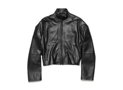 Acne Studios Leather Jacket "Black"