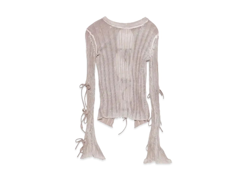 Acne Studios Knot Detail Sweater "Dusty Pink"