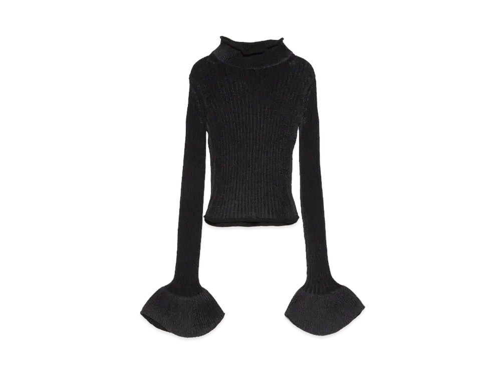 Acne Studios Long Sleeve Sweater "Anthracite/Black"