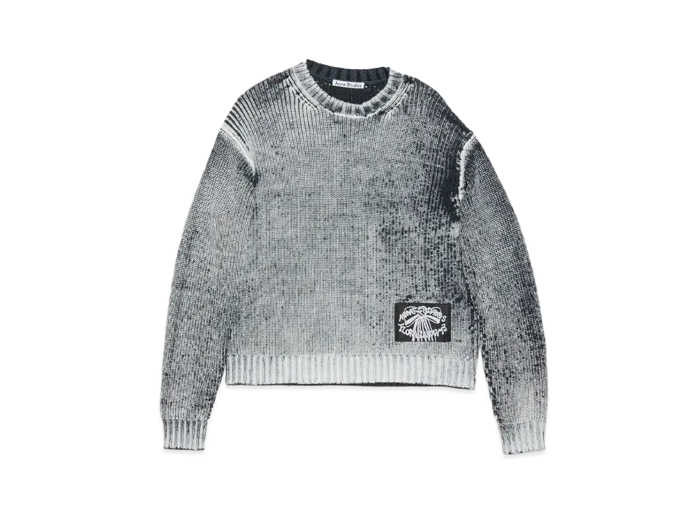Acne Studios Crew Neck Sweater "Black/White"