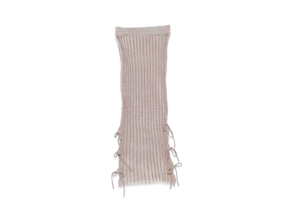 Acne Studios Knit Midi Skirt "Dusty Pink"