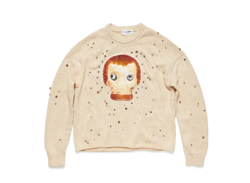 Acne Studios x Per B. Sundberg Crew Neck Sweater "Warm White"