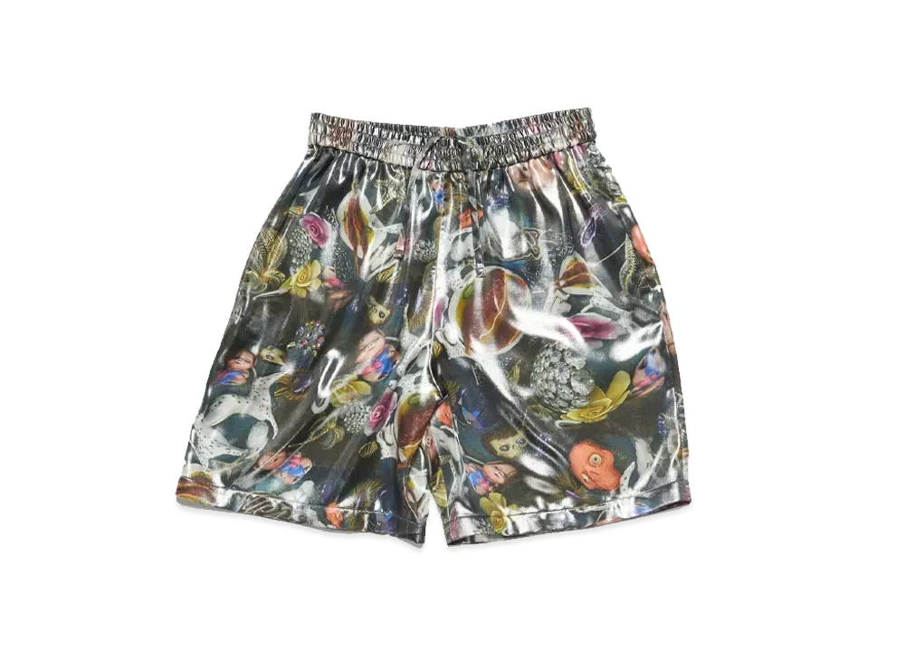 Acne Studios x Per B. Sundberg Print Short Pants "Black Multicolor"