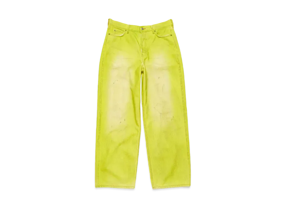 Acne Studios Loose Fit Jeans - 1981F "Neon Yellow"