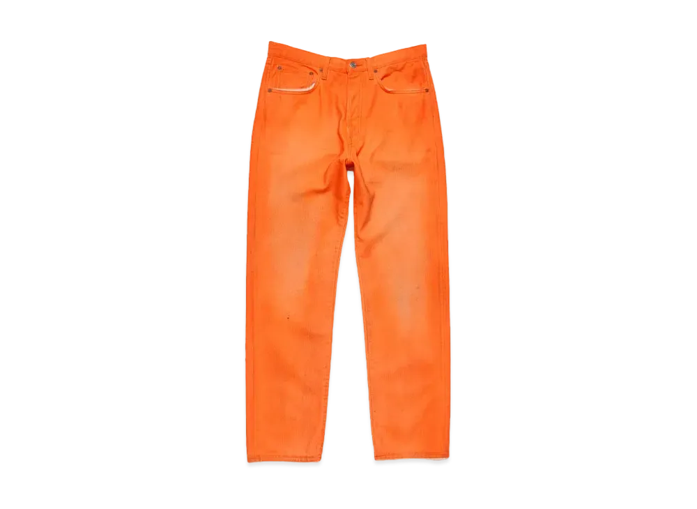 Acne Studios Relaxed Fit Jeans - 2003 "Neon Orange"