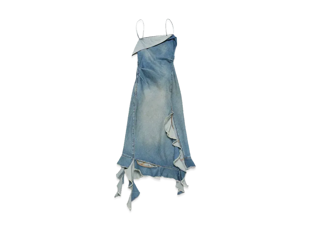 Acne Studios Loose Fit Jeans - 1991 Toj "Mid Blue"