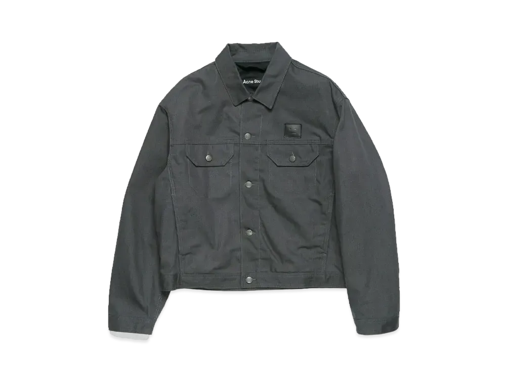 Acne Studios Canvas Jacket "Dark Gray"