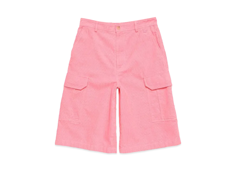 Acne Studios Corduroy Short Pants "Tango Pink"
