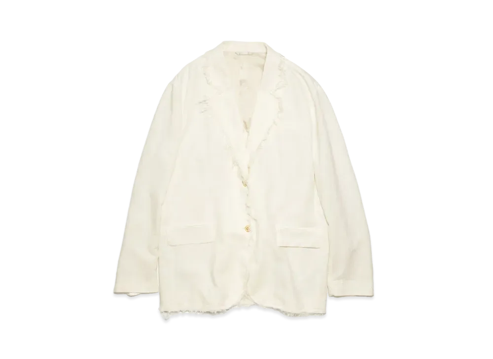 Acne Studios Single-Breasted Suit Jacket "Warm White"
