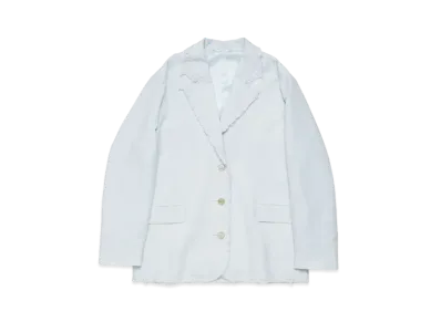Acne Studios Single-Breasted Suit Jacket "Pale Blue"
