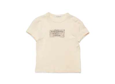 Acne Studios Printed T-Shirt "Light Orange"