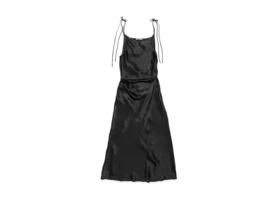 Acne Studios Satin Dress "Black"