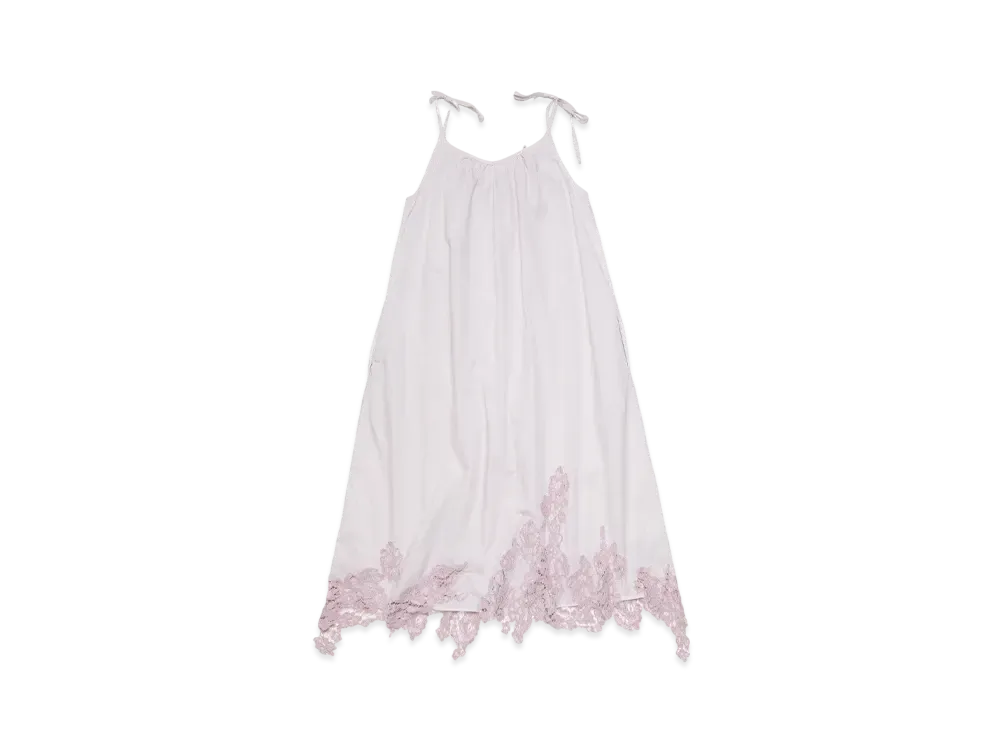 Acne Studios Strap Lace Dress "Light Lilac Purple"