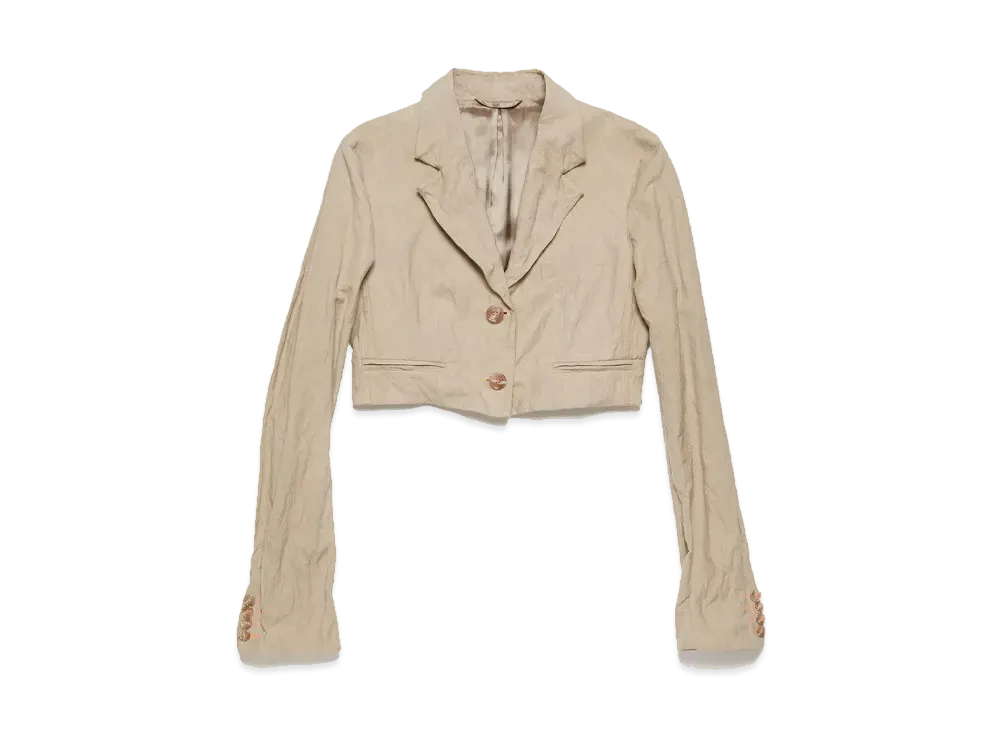 Acne Studios Regular Fit Suit Jacket "Cold Beige"