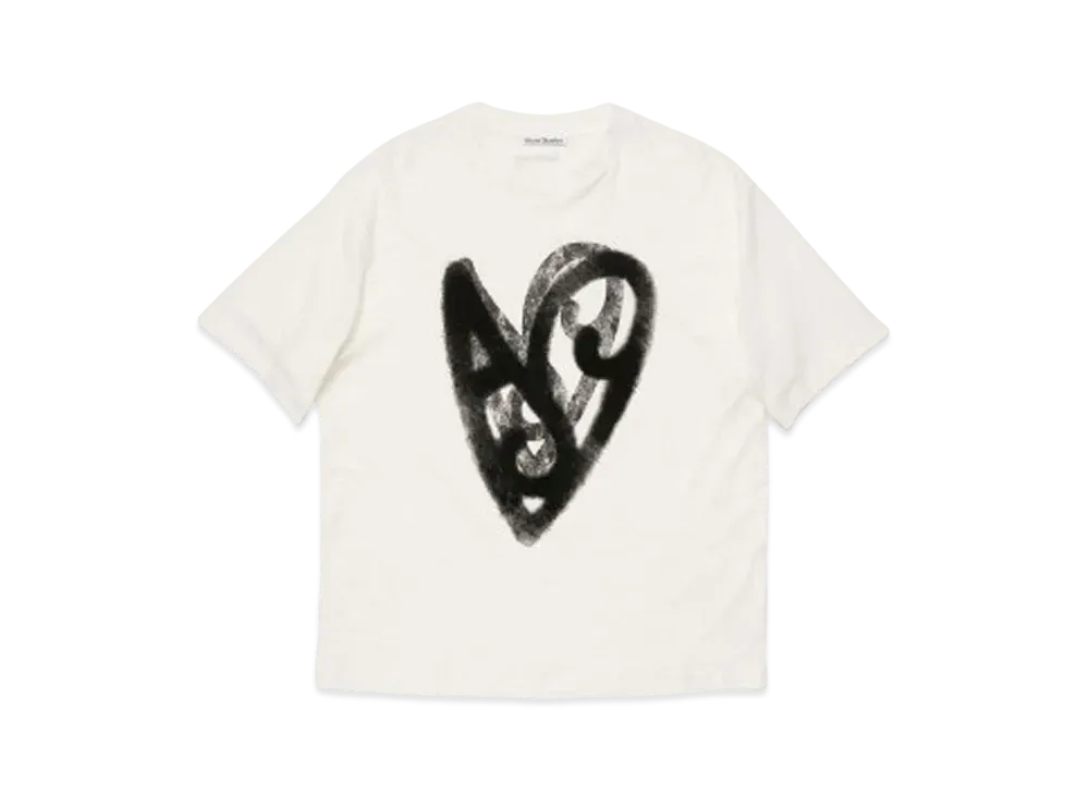 Acne Studios Printed T-Shirt "Optic White"