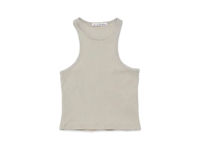 Acne Studios Tank Top - Fitted Unisex Fit "Bright Grey"