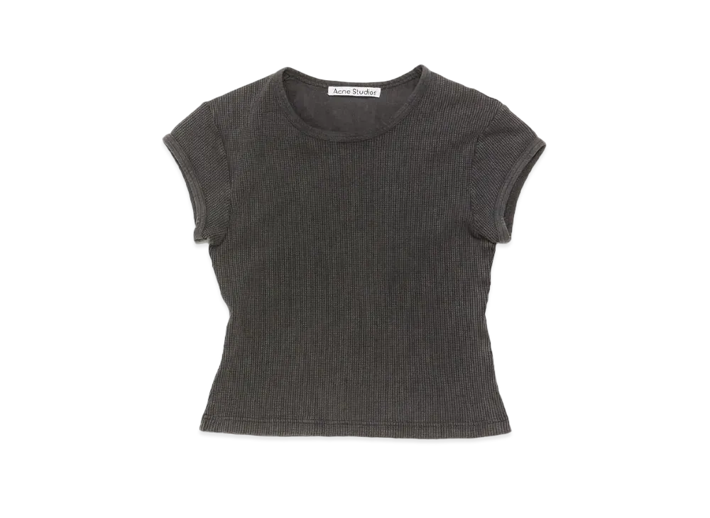 Acne Studios T-Shirt - Fitted Unisex Fit "Faded Gray"
