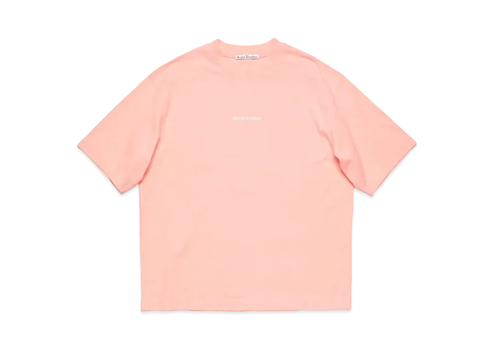 Acne Studios T-Shirt Logo "Pale Pink"