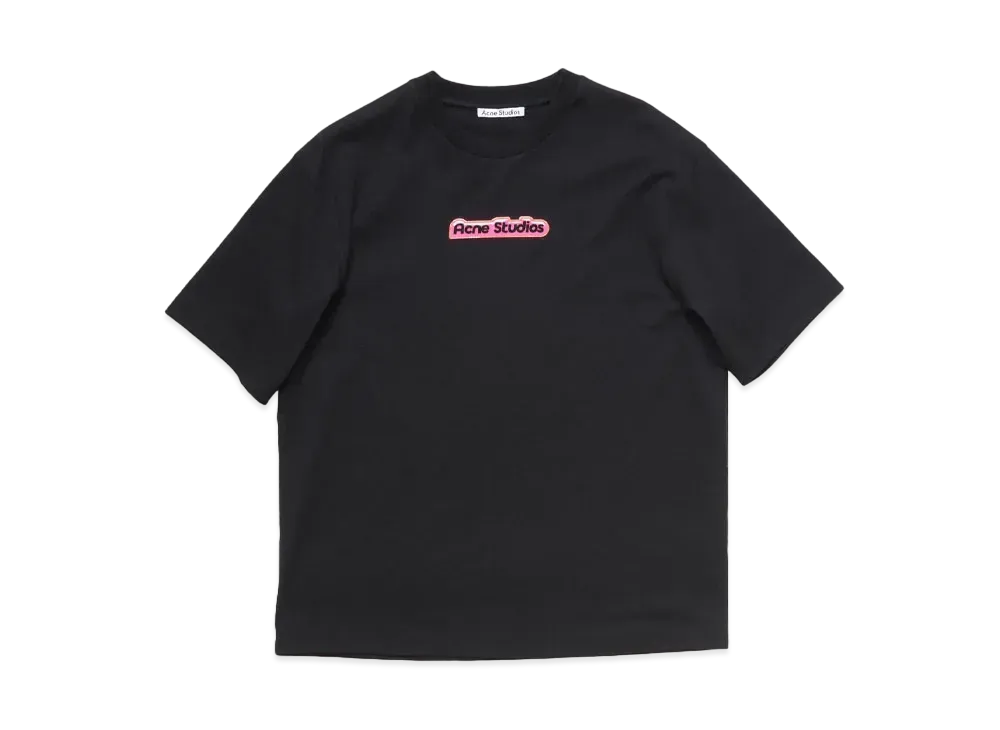 Acne Studios T-Shirt Patch Logo "Black"