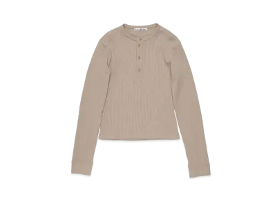 Acne Studios T-Shirts - Fitted Design "Concrete Gray"