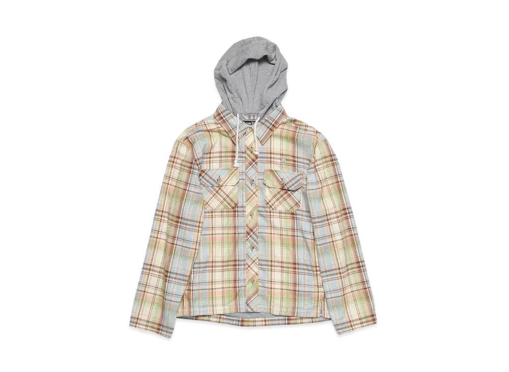 Acne Studios Hooded Overshirt Jacket "Brown/Green"