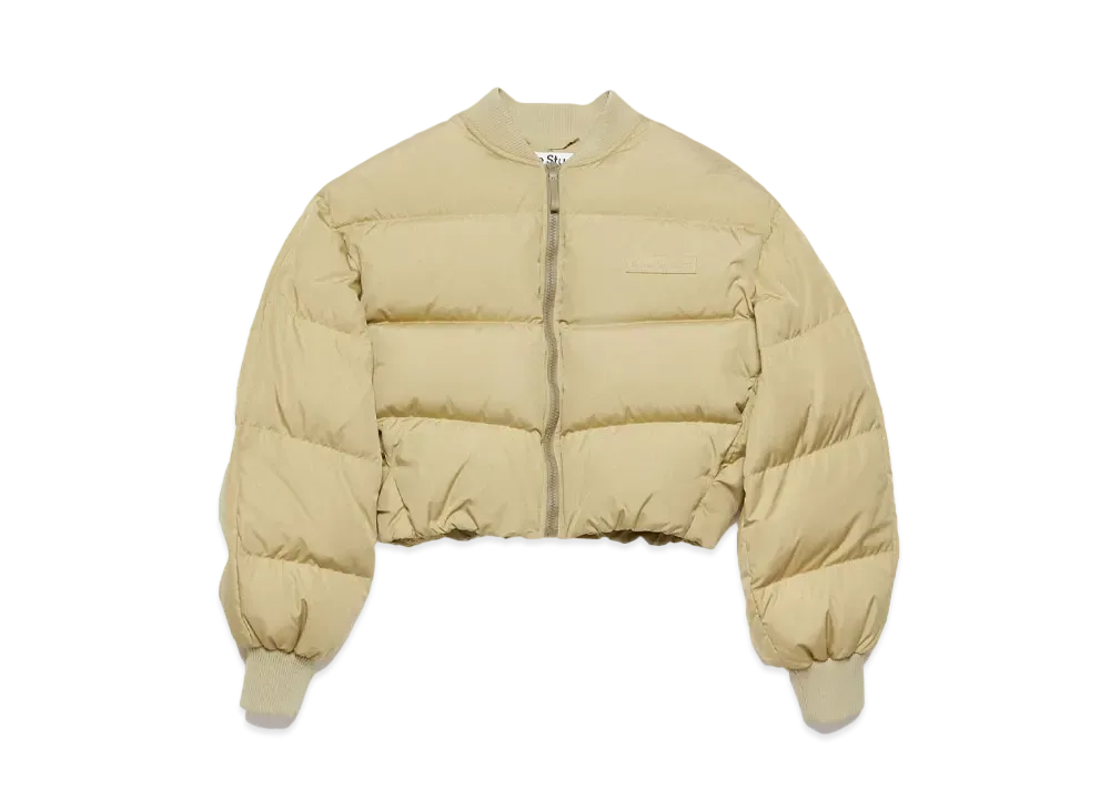 Acne Studios Bomber Puffer Jacket "Pistachio Green"